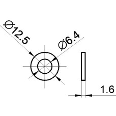 ND -PODLOZKA 6,4 CSN 021702.15