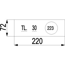 ND - CIHLA 223 SAMOT 30*72*220