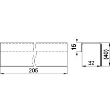ND - DRZAK CIHEL L=205-cerna