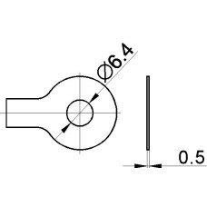 N. DIL -PODLOZKA 6,4 021751.05