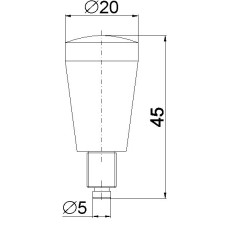 PRIMÄRLUFTREGLER-KNOPF 267.17+367.19