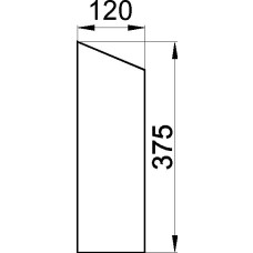 SCHAMOTTE 101 375x120x30
