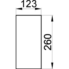 SCHAMOTTE 106 260x123x30