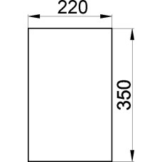 SCHAMOTTE 148 350x220x30