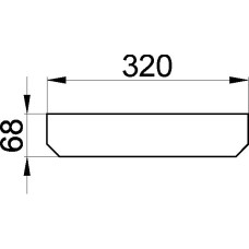 SCHAMOTTE 150 320x68x30