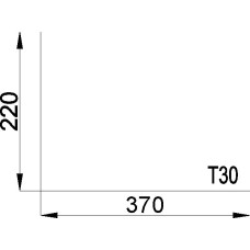 SCHAMOTTE 175 370x220x30