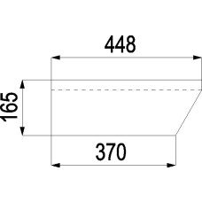 SCHAMOTTE 188 448x165x30