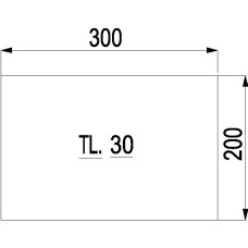 SCHAMOTTE 206 300x200x30
neu = 0050100345000