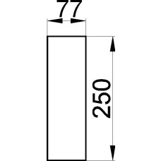 Cihla 37 (šamot) 30x77x250