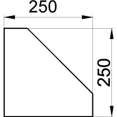 SCHAMOTTE 68 154.17 250x250x30