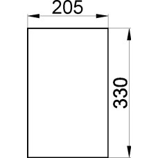 SCHAMOTTE 80 330x205x30