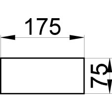 SCHAMOTTE 90 175x75x30