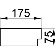 SCHAMOTTE 91 175x76x30