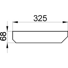 SCHAMOTTE 96 325x68x30