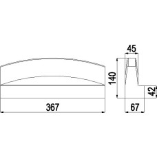 SCHAMOTTE SEITE 65x137x360 255.15