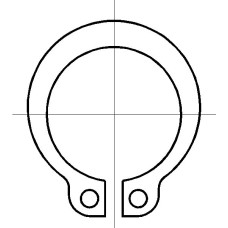 SEEGERING 10 Scharnierbolzen 218.17