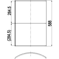 SEITENVERKLEIDUNG UNTEN/GROSS 216.15/2 GUSSGRAU