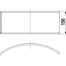 SEITENVERKLEIDUNG OBEN/KLEIN 216.15/1  ANTHRAZIT