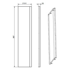 SEITENWANDBLECH
SCHWARZ LINKS 
305.15/2 MODENA