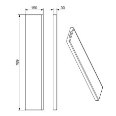 SEITENWAND RAINBOW 
306.15 MOERS