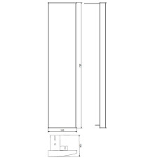 SEITENWAND RECHTS ANTHRAZIT 318.15