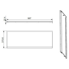 SEITENWAND STAHL RECHTS 305.15