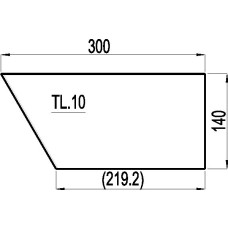 Serp. SEITENPLATTE 220x150 Orsted 266.17
