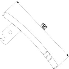 TÜRGRIFF chrom 266.17+320.15
