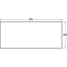 UMLENKPLATTE OB.375x160 164.17
