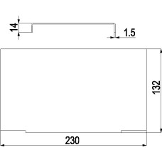WF-PLATTE 268.17 ANTHRAZIT
