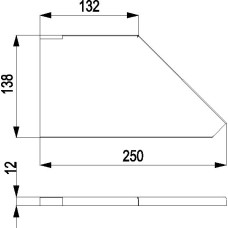 WF-PLATTE SILBER 267.17 RECHTS