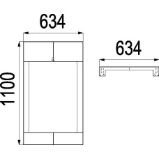 ZIERRAHMEN 219.17 ANTHRAZIT