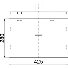 ZUGUMLENKPLATTE 165+168.15