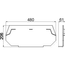 ZUGUMLENKPLATTE Stahl 166.17
