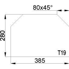 ZUGUMLENKPLATTE UNTEN 385x280 172+253+264+265+267+756.17